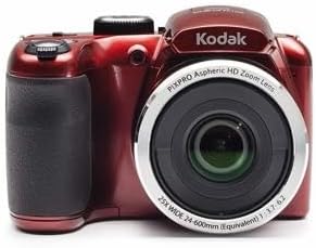 Miniatura 7 de Kodak PIXPRO AZ255 Astro Zoom - Cámara digital de 16MP (rojo) con cargador de batería AA/AAA rápido con 4 baterías recargables AA 2700 Mah, tarjeta