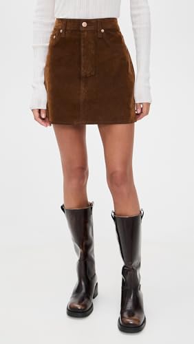 DAZE Women's Velveteen Stash Skirt2