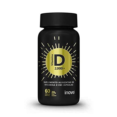 Inove Nutrition Vitamina D 2.000Ui - 60 Cápsulas