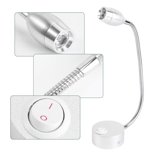 Lampe de chevet murale flexible pour lire au lit sans gêner