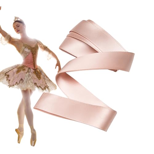 Xasbseulk Cintas De Satén Para Ballet Para Zapatillas De Punta,Cinta Para Calzado De Ballet - Decoración Suave Para Pies Para Costura De Bailarinas En Entrenamiento Y