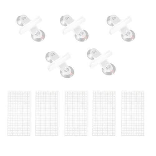 iplusmile 10個 水槽分離板 水族館の卵箱 クレートディバイダー 水族館 水族館の空気ポンプ 水族館グリッドディバイダー 水槽仕切り板 水槽 板 魚の分離プレート Black