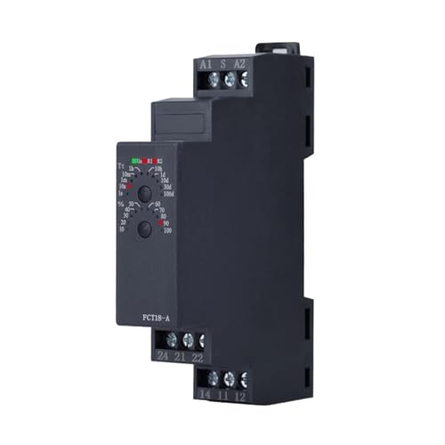 Relais temporisé asymétrique FCT18-AcR DC24V avec contact 1CO pour motopompe