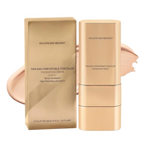 Base De Maquillaje En Formato Barra Stick | Corrector En Crema Hidratante Impermeable De 15 Gramos | Maquillaje de Base Hidratante de Doble Punta - Para Mujeres, Boda, Citas, Fotografía, Uso D