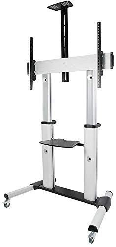 NEWSTAR Ultra Heavy Duty Mobile Stand TV Cart Mount for 60in to 100in Flat Screens