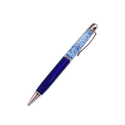 Image of Blue Police Car Funny Pens Cute Floater Floating Liquid Writing Journaling Office Pen Unique Gag Gifts