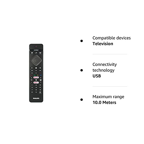 Philips Remote Control for Ambilight 75PUS6754/12 65PUS6754/12 65PUS6704/12 55PUS6754/12 Smart LED TVs, Unknown, Unbekannt - Image 2