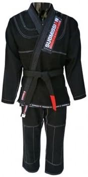 Submission FC Light Jiu Jitsu Gi - Black - A4