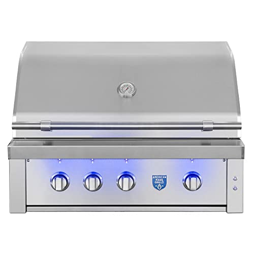 American Made Grills Estate 36-Inch Built-in Grill with Infrared Searing