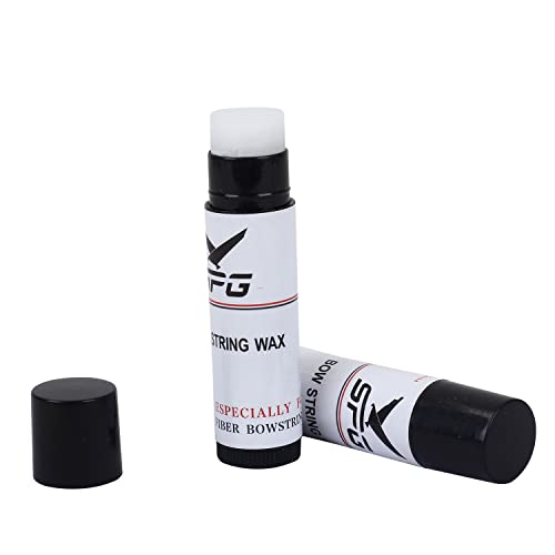 Fenjaner Archery 6Pcs Bow String Wax Waterproof String Protective Wax Rail Lube Bowstring Wax Crossbow Recurve Compound Bow Wax For Outdoor Reducing Friction And Preventing Fraying #TOP6