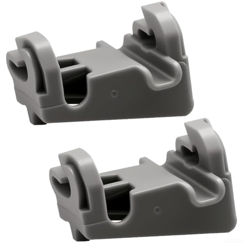 2 clips de seguridad para lavavajillas LG Construcción ABS compatible con AP6237065 4512016 PS12081829 PS8727386 EAP8727386 00611474 AP4355082