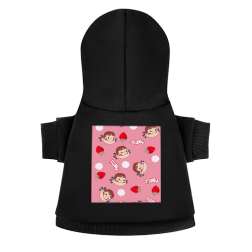 ペコちゃん 犬服 犬の服 ペット服 ペットウェア 犬猫洋服 秋冬 ドッグウェア フード付き パーカー おしゃれ かわいい 柔らか 一体型 お出掛け用 お散歩 脱毛保護 スポーツ服 快適 仮装 通気 人気 部屋着 犬用 猫 小型犬 中型犬用 XS-L