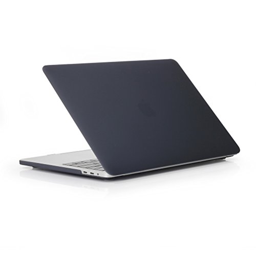 RYGOU Matte Black Hard Case with Clear Keyboard Skin for Macbook Pro 13 inch WITHOUT Touch Bar and Touch ID Model:A1708 (Released in Oct 2016) - Image 2