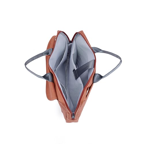 Image of RL compact waterproof coated canvas Laptop messenger bag