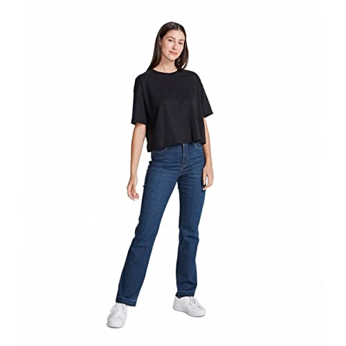 Blusa Básica Feminina Modelagem Box Em Algodão