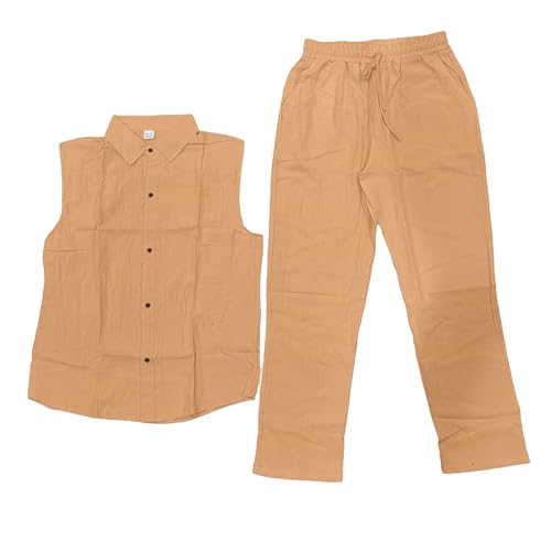 Ropa ligera de algodón y lino con caída elegante y tacto suave para hombre
