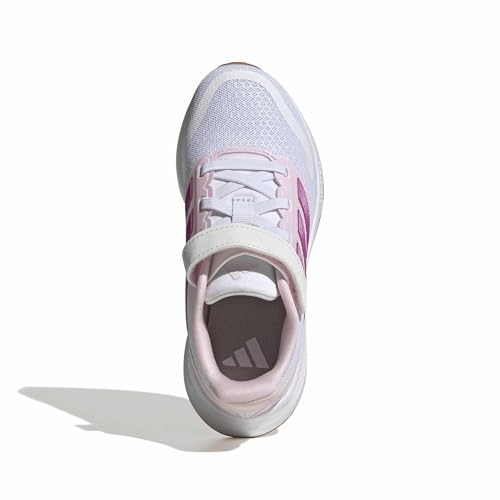 Image of adidas Kids' Marvel Run Falcon 5 Elastic Lace & Strap Shoe