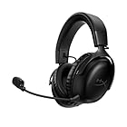 HyperX Cloud III - Casque de Gaming sans fil pour PC, PS5, PS4, jusqu'à 120h de batteries, 2.4GHz Wireless, Mousse à mémoire de forme, 10mm Microphone, Noir