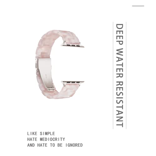Image of Light House Apple Watch Bands-Fashion Lightweight Resin iWatch Bands for Women Men 38mm /40mm /41mm /42mm(Series 11 10), 49mm /46mm /45mm /44mm /42mm(S 3 2 1), Compatible with Apple Watch Series 11 SE 10 9 8 7 6 5 4 3 Ultra