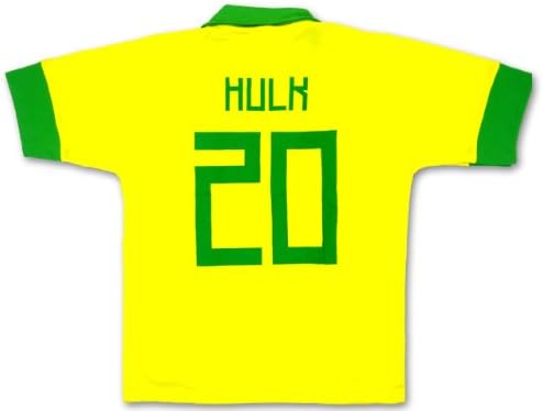 Amazon Co Jp サッカーユニフォーム ブラジル代表 ホーム 背番号 フッキ ウルク Fth 098 スポーツ アウトドア