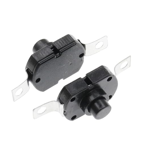 Interrupteur de lampe de poche 1712KD avec verrouillage stable 30V pour éclairage puissant