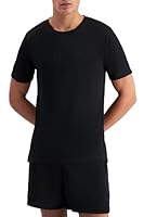Champion Men's C-Fit Tonal Sport Tee, Black, Large