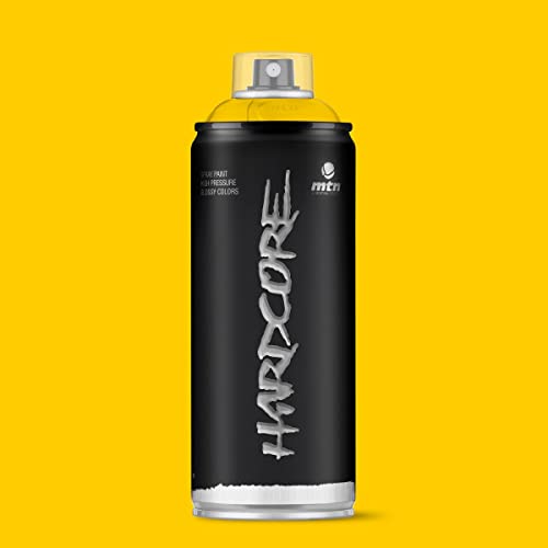 Image of MTN Spain Hardcore Spray Paints 400ML-Luxor Yellow