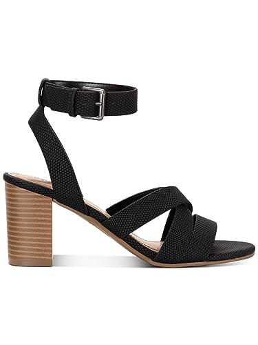 Style & Co. Womens Sabinaa Faux Leather Block Heels Black 10 Medium (B,M)3