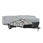 Classic Accessories Over Drive PermaPRO Folding Camping Trailer Cover, Fits 10'-12'L, Camper RV Cover, Customizable Fit…