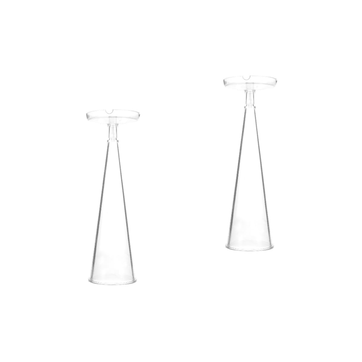 ARTIBETTER 2 Moldes De Plástico Para Velas Moldes Cónicos Para Velas Aromáticas Moldes Para Velas De Soja Moldes Cónicos Para Velas Moldes Para Manualidades Moldes Para Velas
