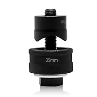 CCLIFE Lochschneider 25 mm, Schraublochstanzer für exakte Lochstanzungen in Spüle, Metall und Edelstahl