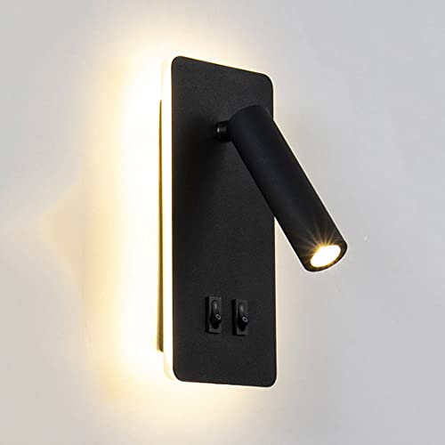 Mini luz de pared de dormitorio LED que elimina la fatiga visual al leer en pareja 2