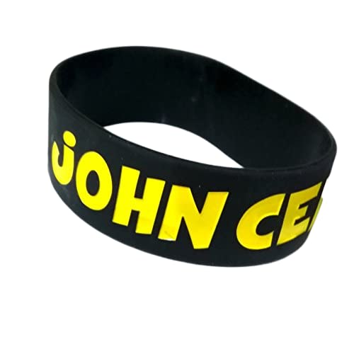 Wrestling Star John Cena Red Rubber Wristband For Unisex-image-30