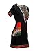African Dresses for Women Casual Vintage Attire Bohemian Dashiki Traditional Ethnic Midi Dress