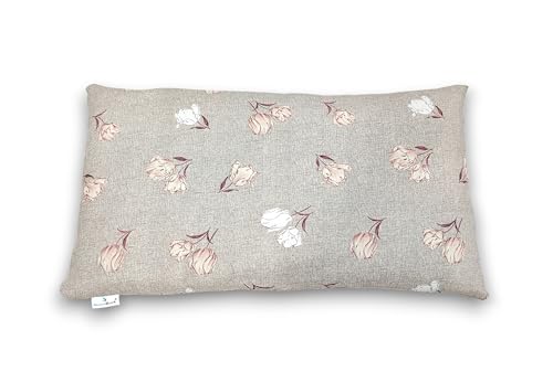 Image of Buckwheat Hulls Pillow | King Size | 17 inch x 27 inch inch | Pillow for Neck Pain | Shoulder Pain | Back Pain | Other Sleeping Problem | for Daily Use (Urban Beige)