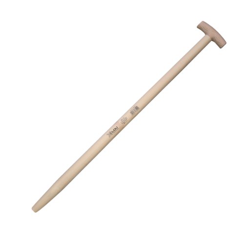 Preisvergleich Produktbild Xclou Garden Spatenstiel für Ideal, T-Griff, Esche, 950mm, Beige
