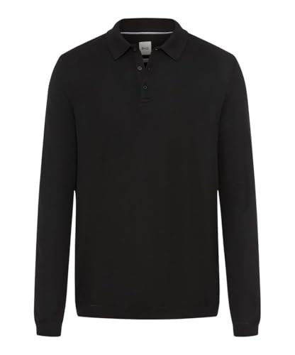 Maillot de survêtement noir BRAX XL en jersey texturé pour homme