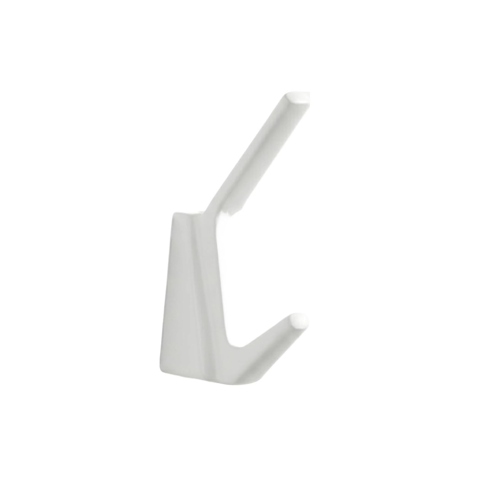 Coat Hooks 1/10PCS Double Hook Punched Clothes Hat Towel Hanging Suitable