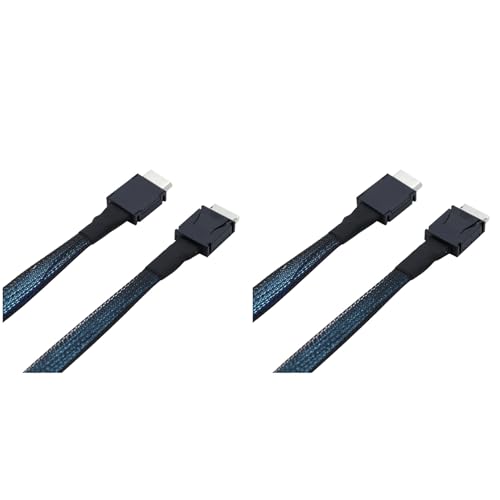 Câble Oculink SFF 8611 vers Mini SAS pour Résoudre les Problèmes d'Extension Serveur 1M