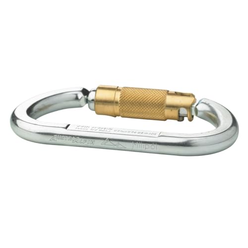 Austrialpin Asymm Oval XL mousqueton de via ferrata et escalade