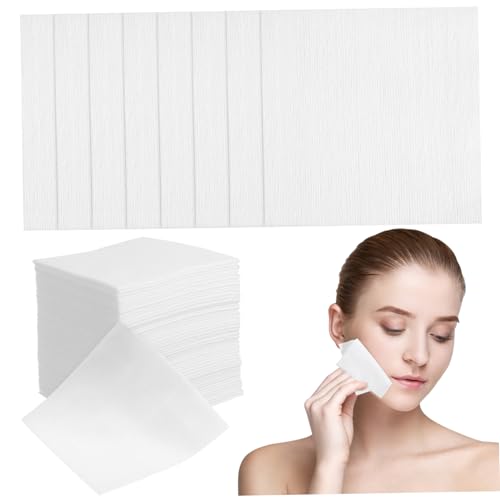 Disques démaquillants tissu non tissé blanc nettoyage visage quotidien profond 400 pièces