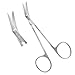 Spencer Suture Scissors Angled 13cm