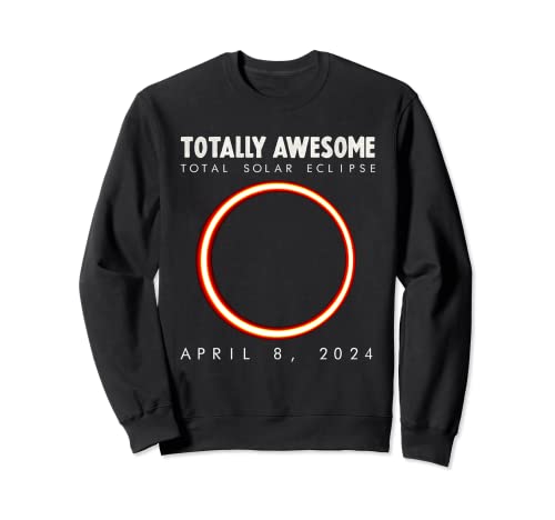 Totally Awesome Total Solar Eclipse 2024, April 8, 2024 Felpa