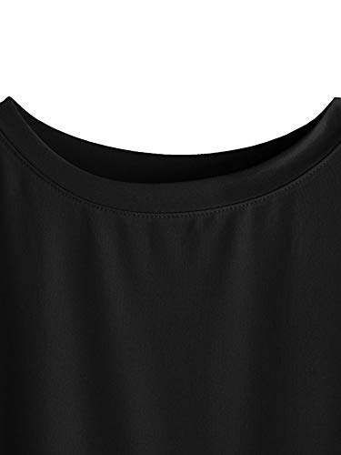 Image of Fabricorn Plain High Low Hem Cotton Tshirt for Women