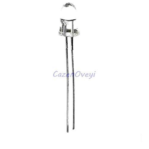100pcs/lot LED 3mm 940nm IR Infrared Emitting Round Tube Light diode