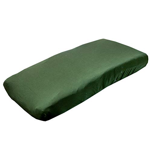 Image of Copper Pearl Premium Knit Changing Pad Cover Soft, Stylish, and Universal Fit for All Standard Diaper Changing Pads, Trendy Design Changing Pad Covers, Alder