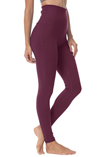 QUEENIEKE Women Yoga Leggings High Waist Running Pants Workout Tights Size S Color
