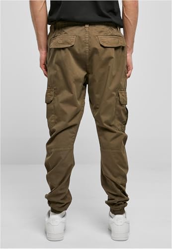 Urban Classics Cargo, Pantaloni Jogging Uomo, Small, Olive - 9