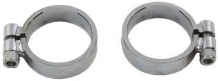 V-Twin 31-2112 - Exhaust Clamp Set Chrome Allen Wide