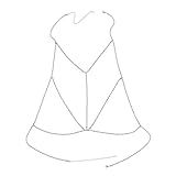 Zealmer Rhinestone Women Harness Body Chain Bikini Bra Chain Party Jewelry Silver Tone